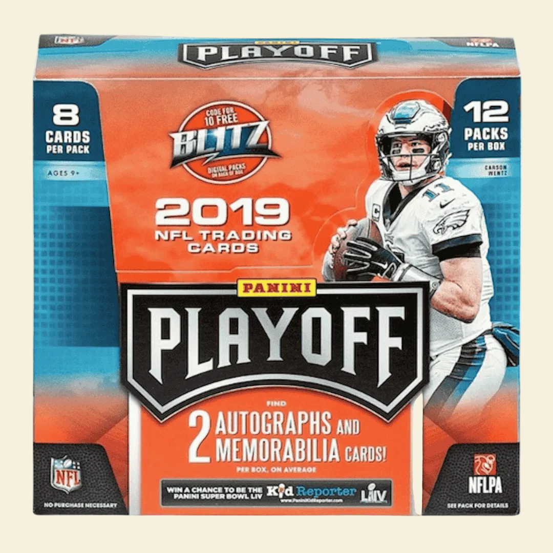 2019 Panini Playoff Football Hobby Box