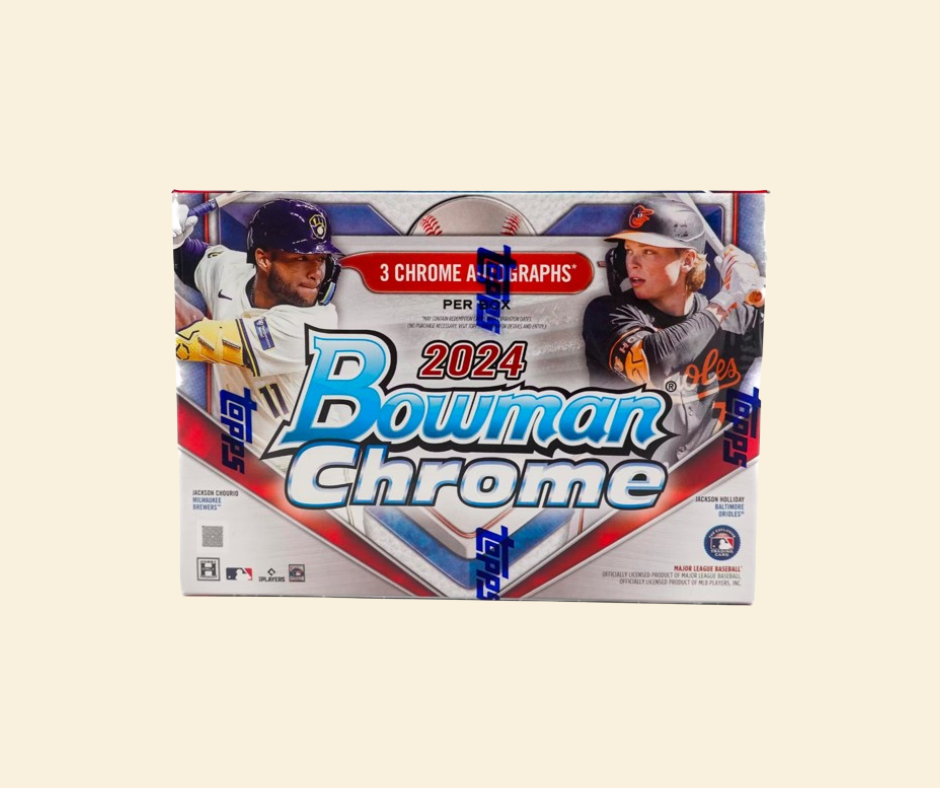 2024 Bowman Chrome Baseball HTA Choice Sealed Box