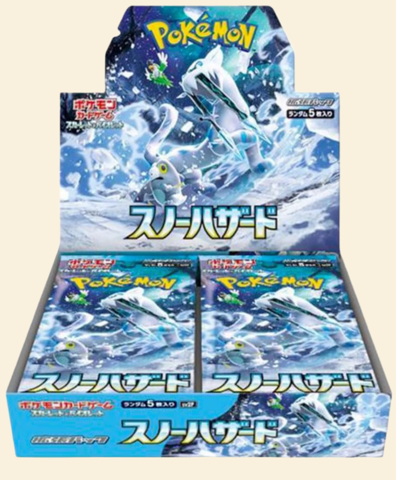 Pokemon Scarlet & Violet Snow Hazard Japanese Pokemon Booster Box