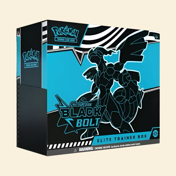 Pokemon Scarlet & Violet: Black Bolt Elite Trainer Box