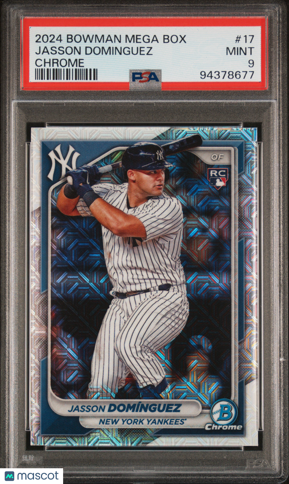 2024 Bowman Mega Box Chrome Jasson Dominguez #17 PSA 9