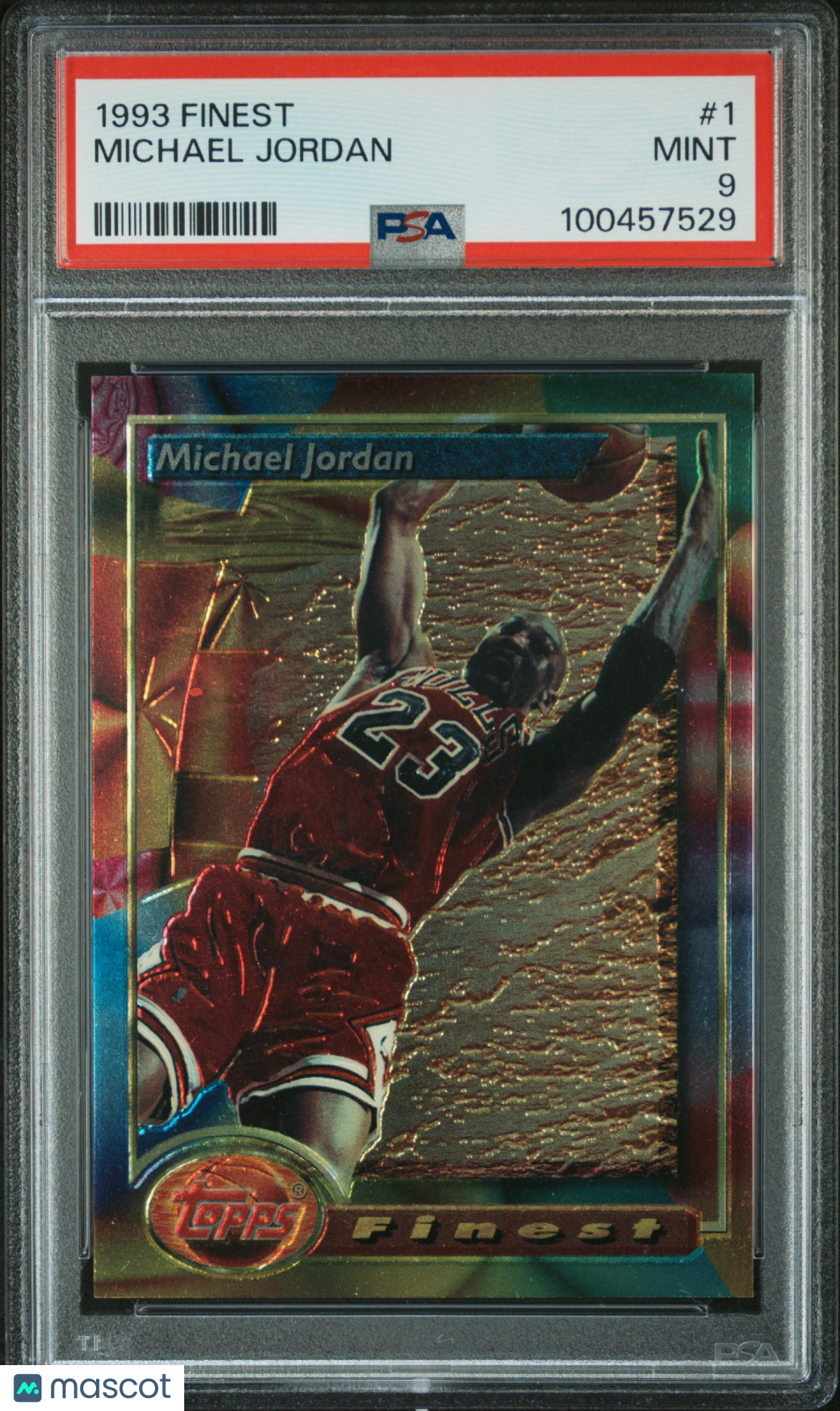 1993 Finest Basketball Michael Jordan #1 PSA 9