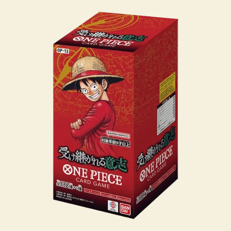 One Piece Carrying On His Will OP-13 Japanese booster box