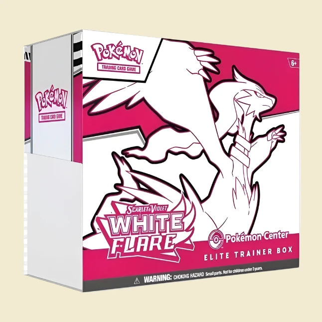 Pokemon Scarlet & Violet: White Flare Elite Trainer Box Pokemon Center Edition