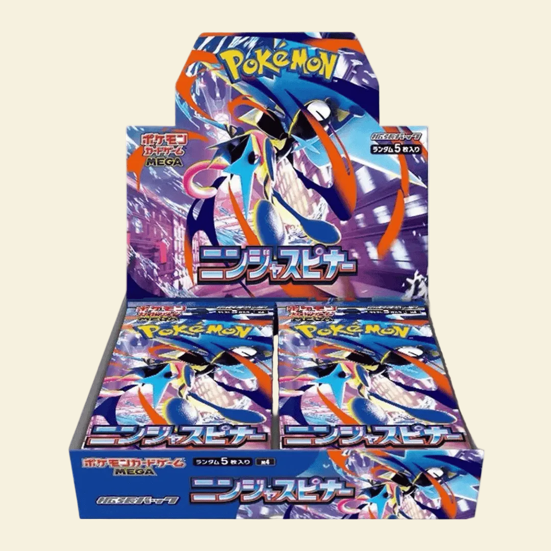 Pokemon MEGA Evolution Ninja Spinner Booster Box (Japanese)