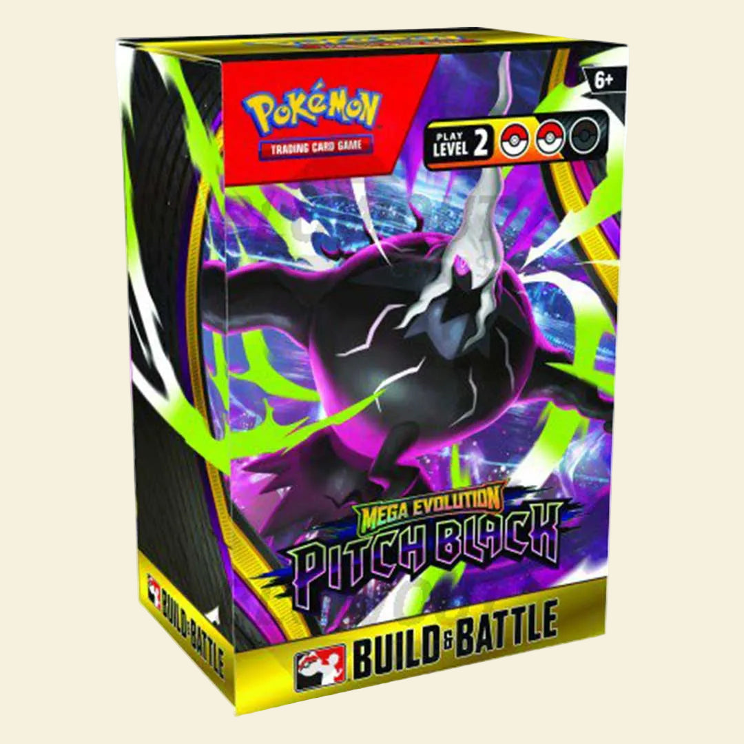 Pokemon Mega Evolution Pitch Black Build & Battle Deck - Display