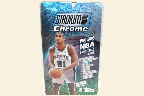 1999-2000 Topps Stadium Club Chrome NBA Basketball Hobby Box