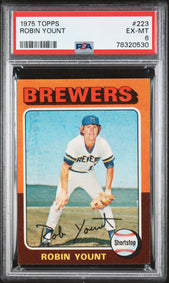 image 1975 Topps Robin Yount #223 PSA 6 (530)