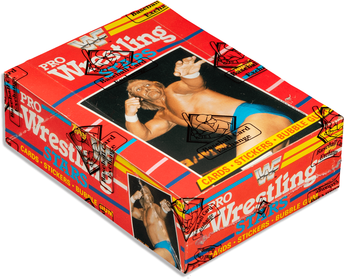 1985 Topps Pro Wrestling Stars Sealed Hobby Box Trading Card & Memorabilia