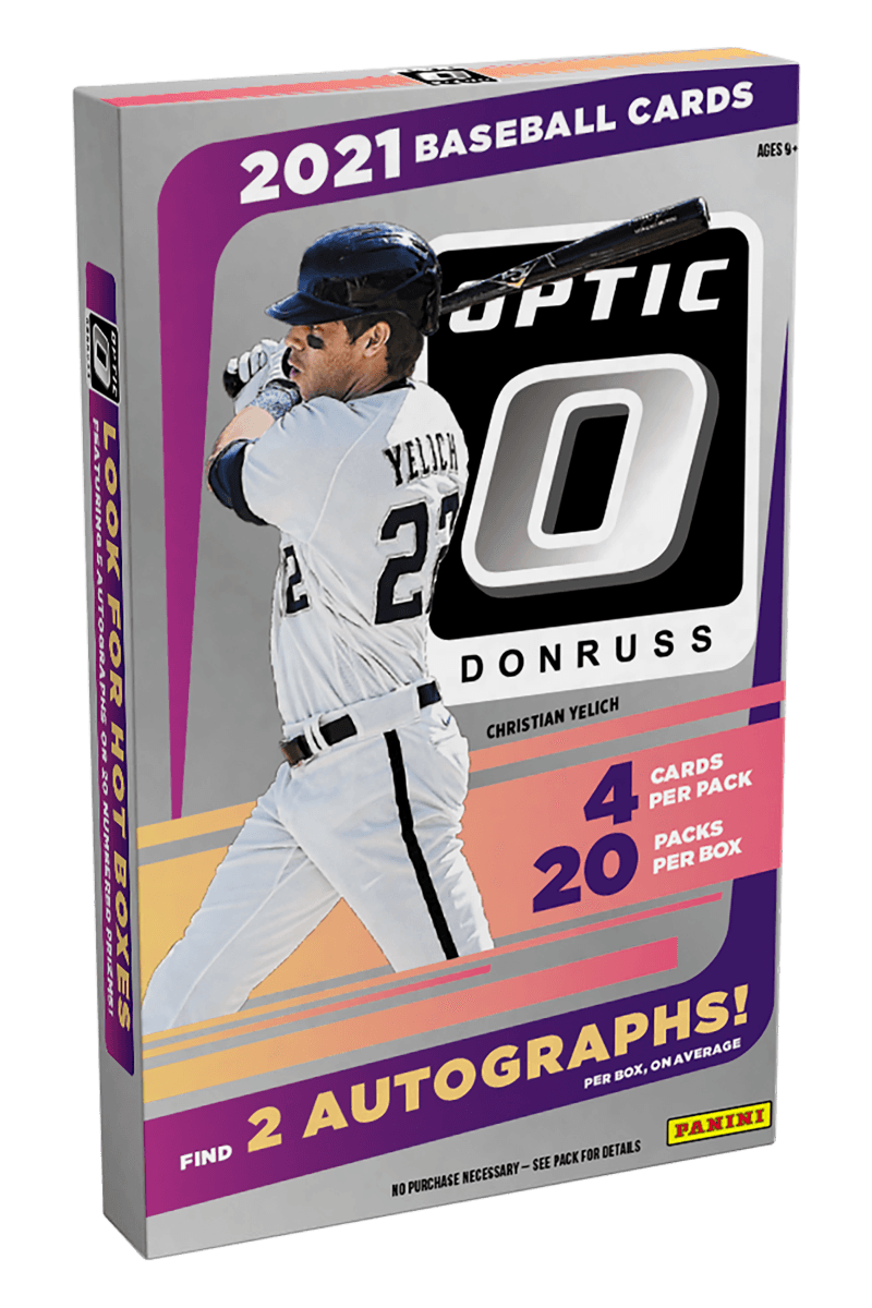 2021 Panini Donruss Optic Baseball Hobby Box - BLEECKER TRADING