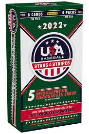 2022 Panini USA Baseball Stars & Stripes Hobby Box - BLEECKER TRADING