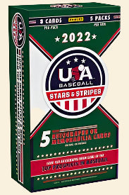 2022 Panini USA Baseball Stars & Stripes Hobby Box - BLEECKER TRADING
