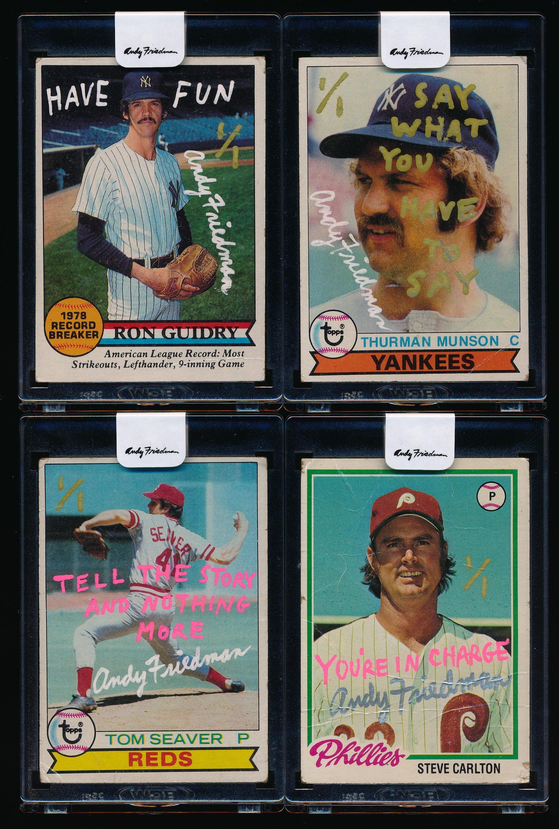 Andy Friedman's “21 Tips for Maximum Engagement In Watercolor” 21 Card 1/1 Set Trading Card & Memorabilia