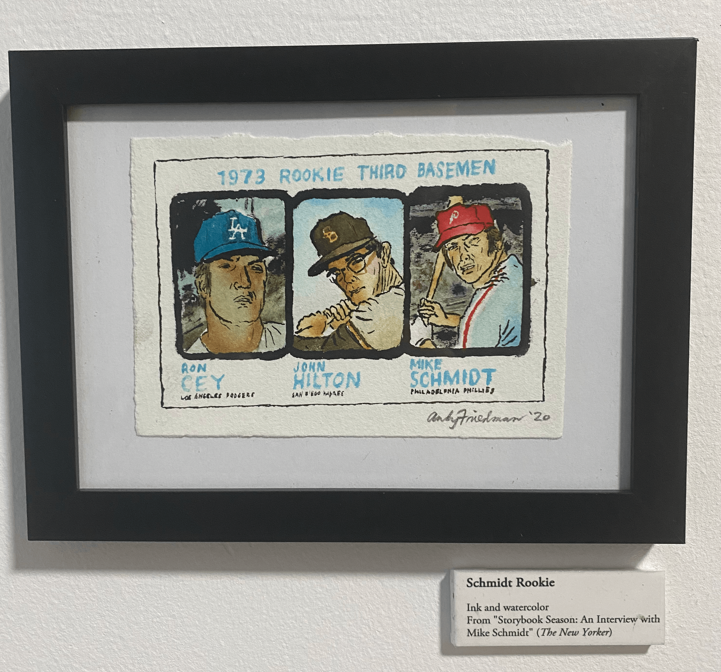 Andy Friendman 1973 Mike Schmidt Rookie - BLEECKER TRADING
