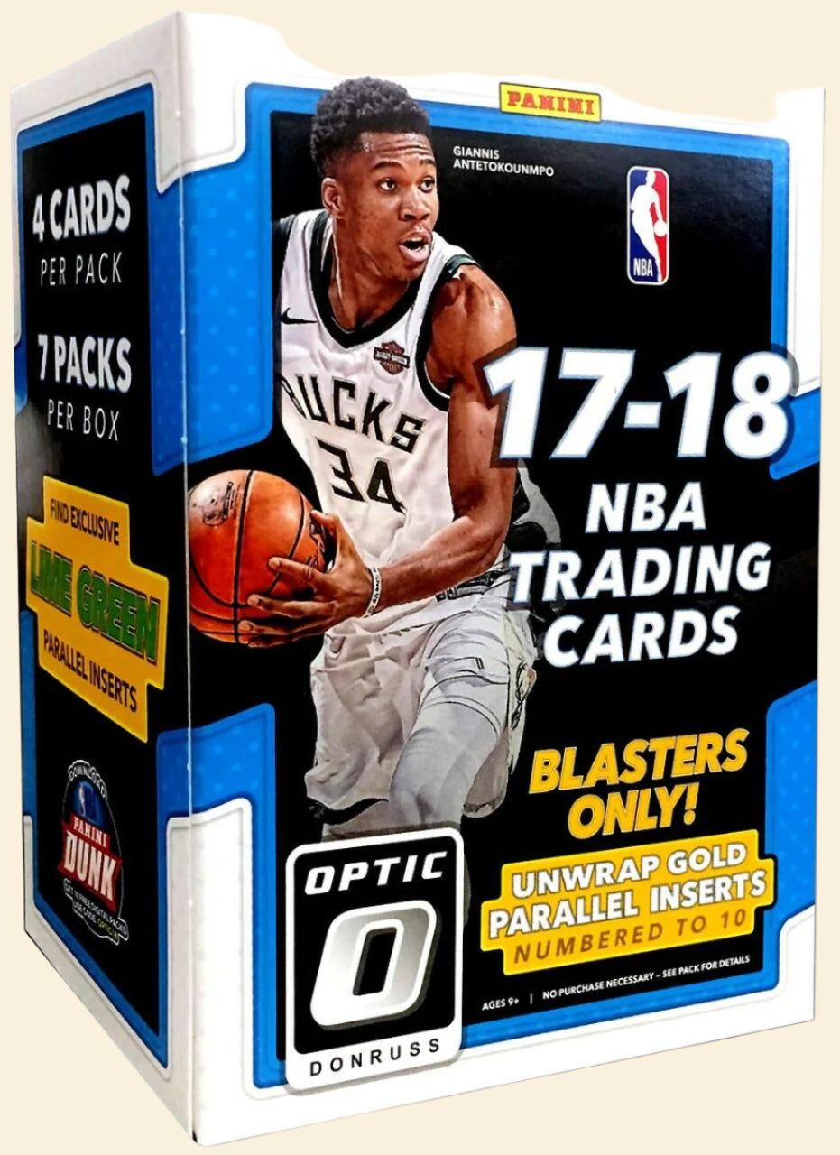 Panini 2017-18 Donruss Optic Basketball Blaster Trading Card & Memorabilia