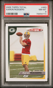 image 2005 Topps Total 483 Aaron Rodgers PSA 8 (774)