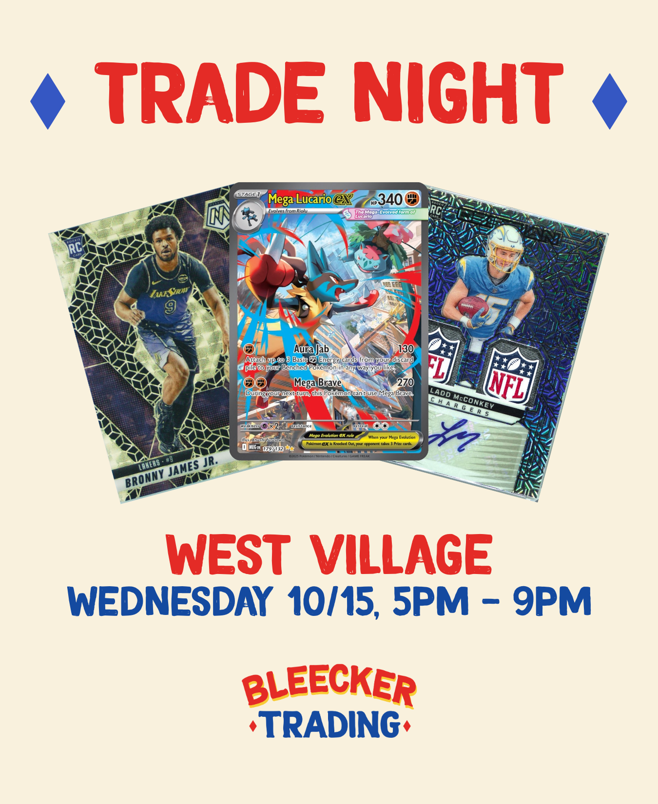 Trade Night | OCTOBER 15th 5 PM - 9 PM