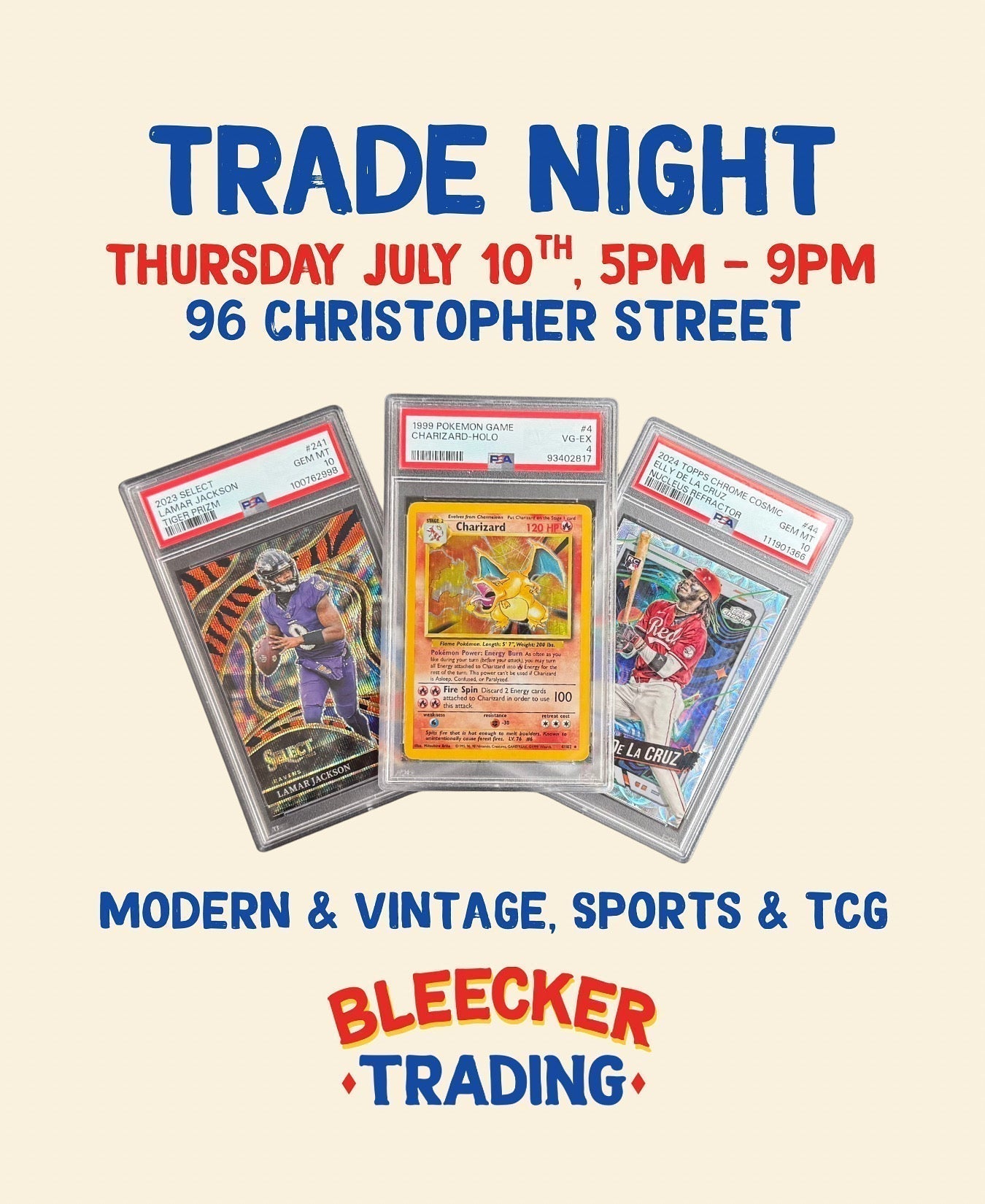 TRADE NIGHT | JULY 10TH 5 PM - 9 PM