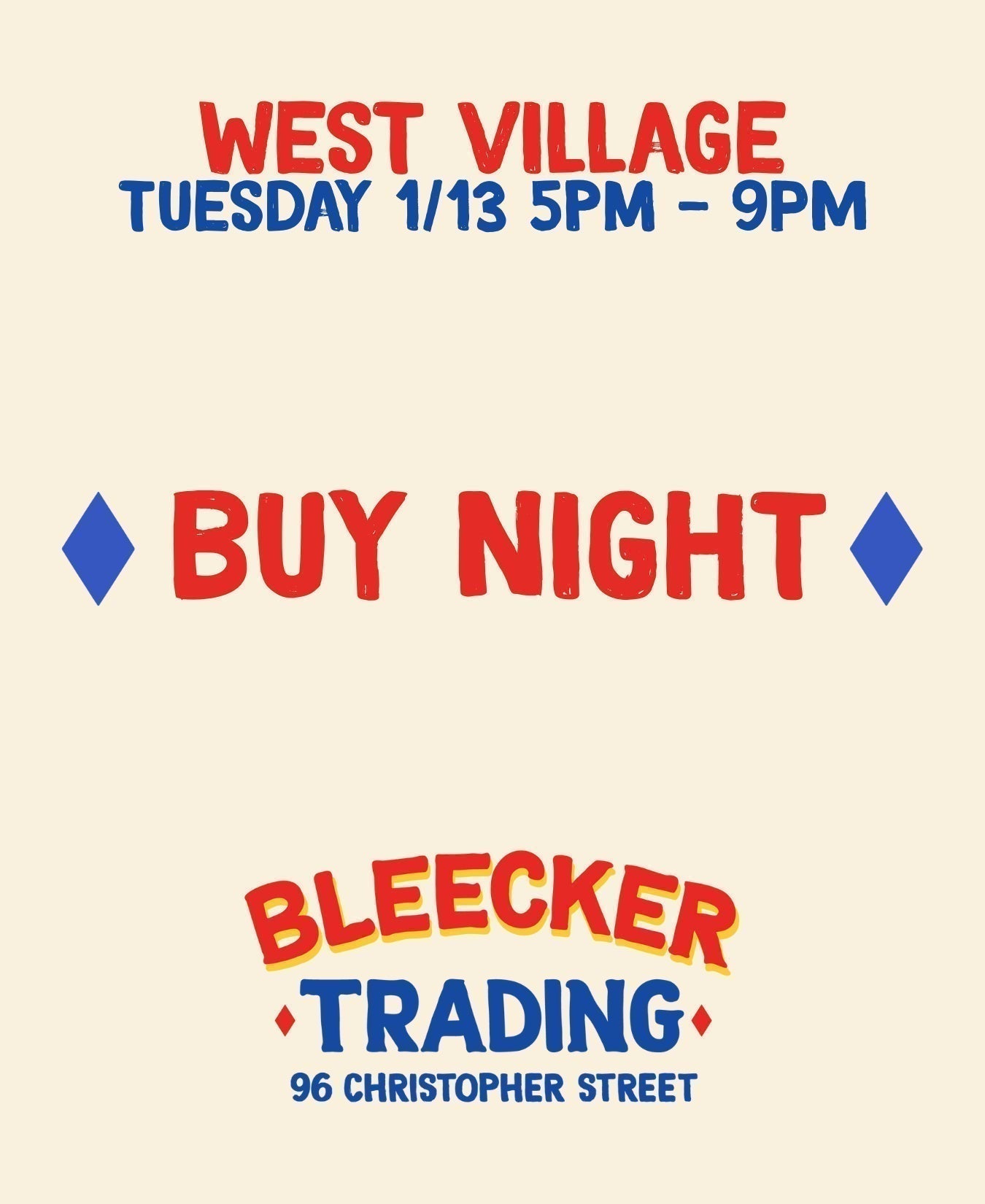 Buy Night (WV) | January 13th 5 PM - 9 PM