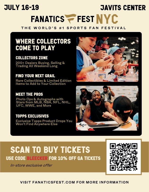 2026 Fanatics Fest Tickets | July 16th - July 19th