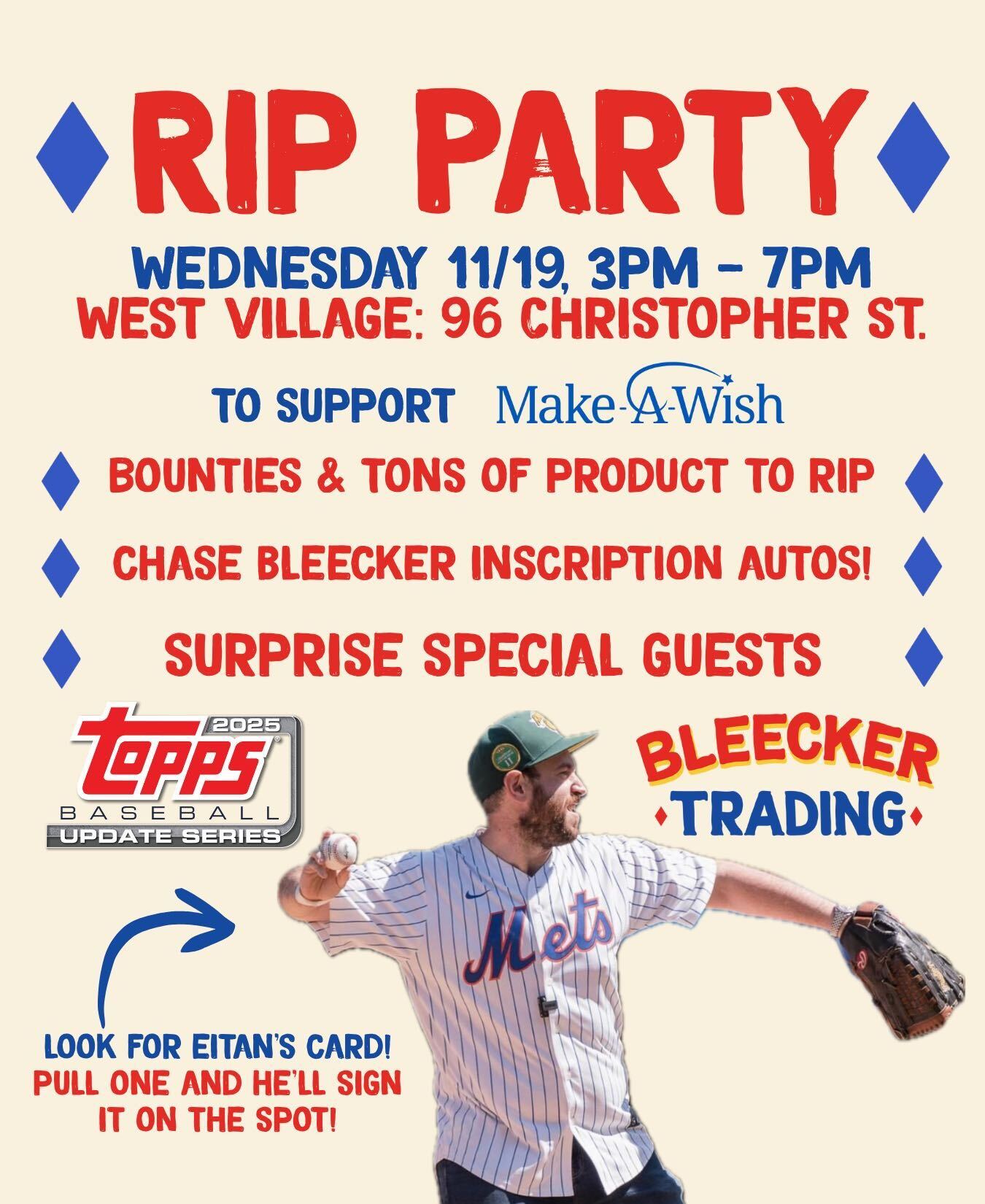 Rip Party | November 19th 3 PM - 7 PM