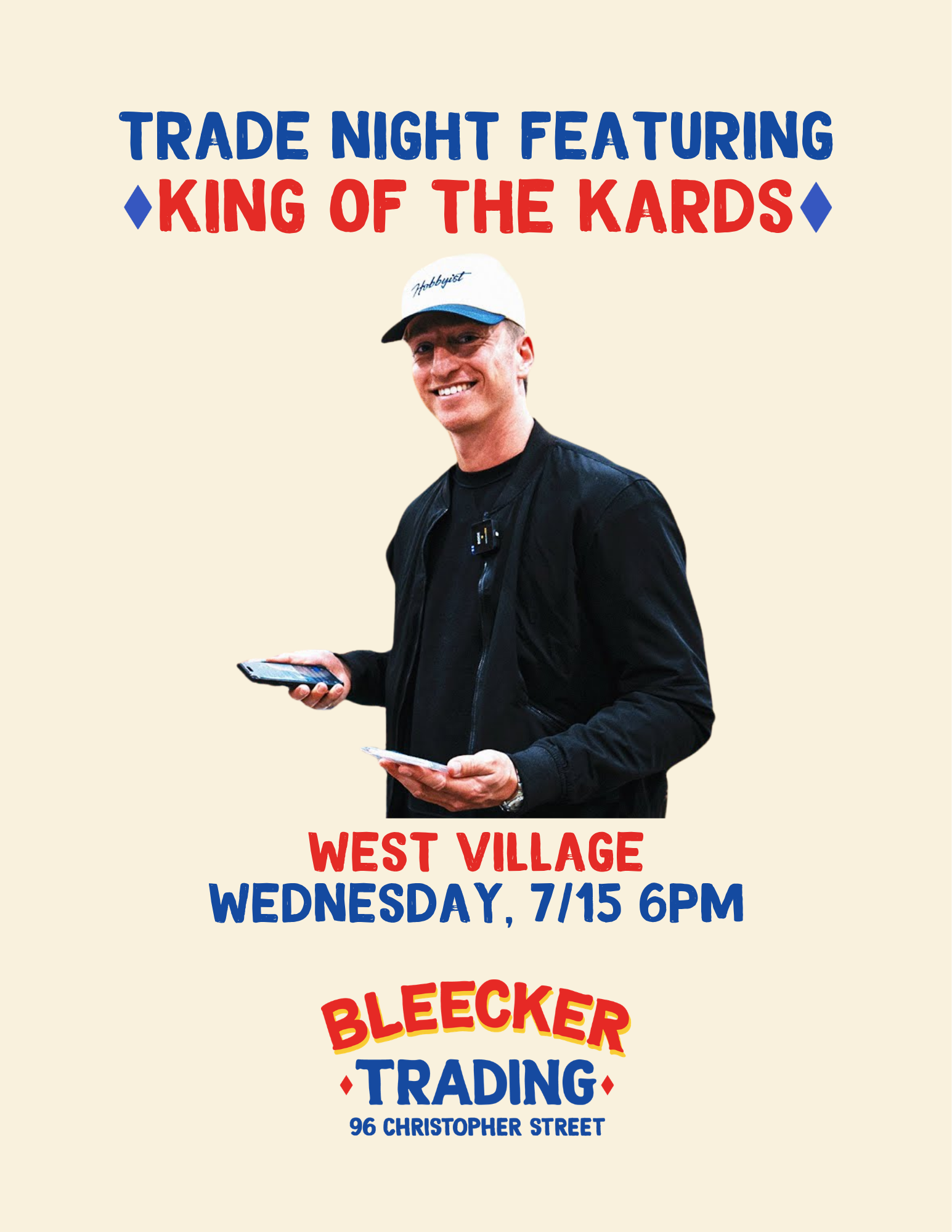 Trade Night Featuring King Of The Kards | July 15th 6 PM