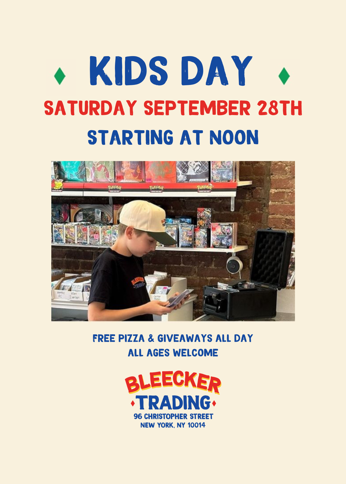 Kids Day | September 28th Noon-4pm