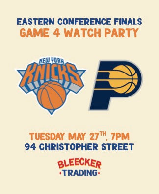 Eastern Conference Finals Watch Party | May 27th 7 PM - End Of Game