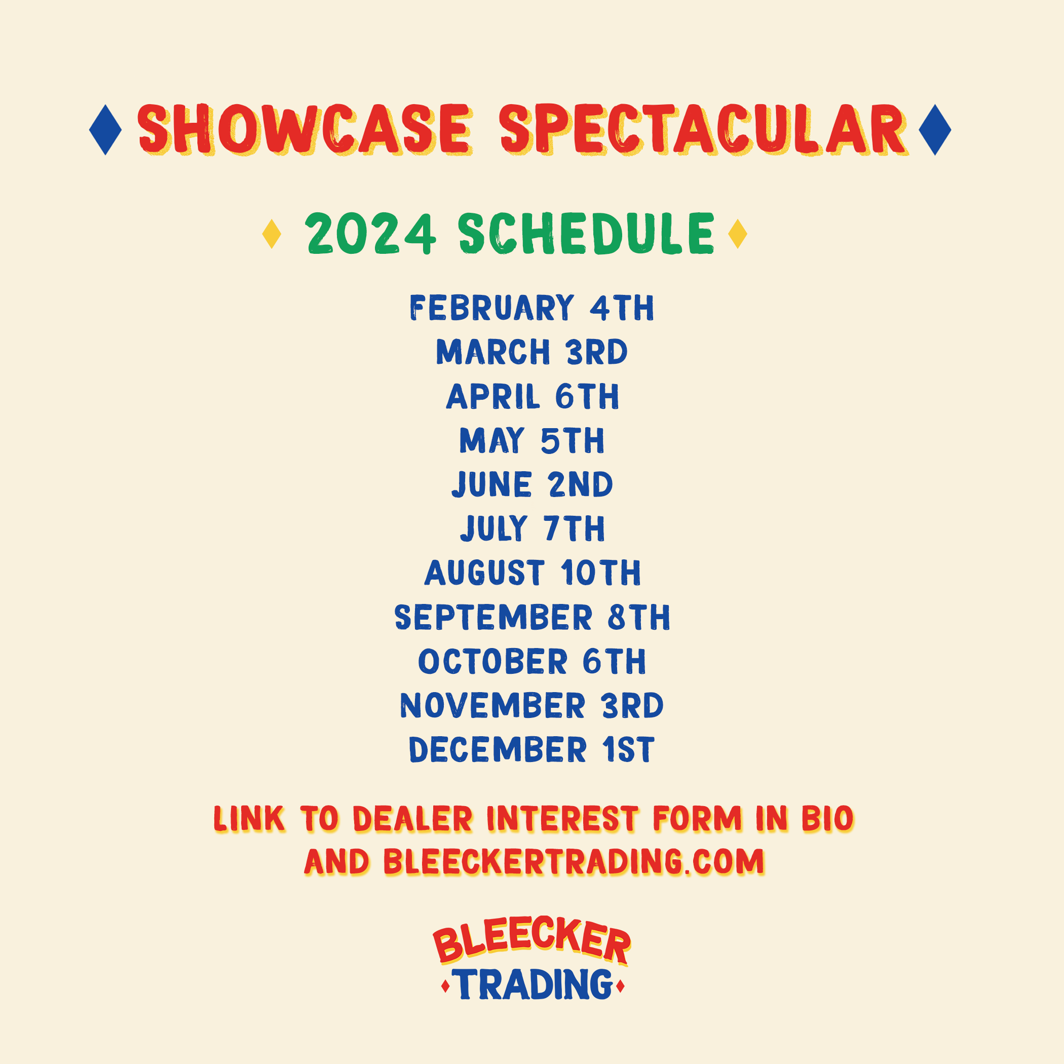 February 4th Showcase Spectacular RSVP