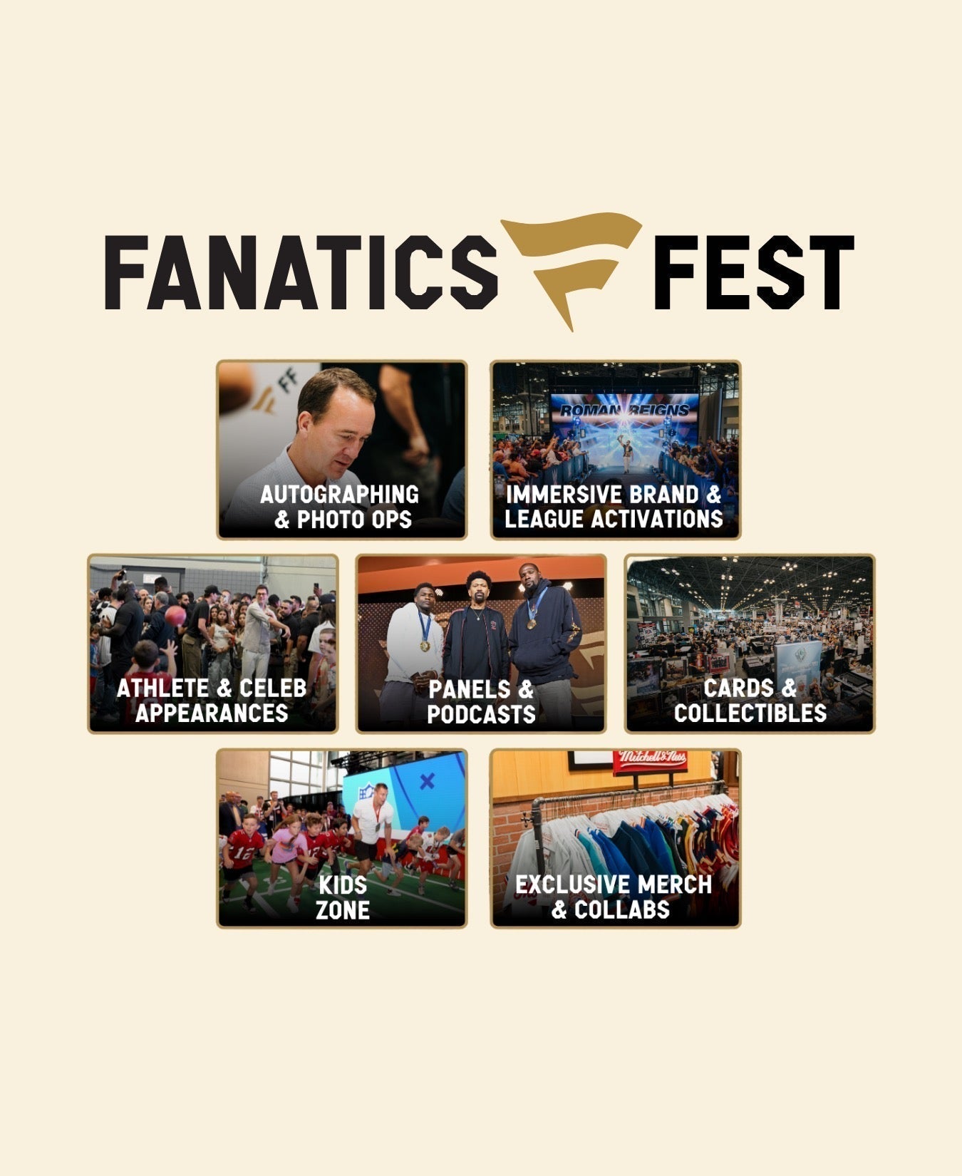 2025 Fanatics Fest Tickets | June 20th - June 22nd