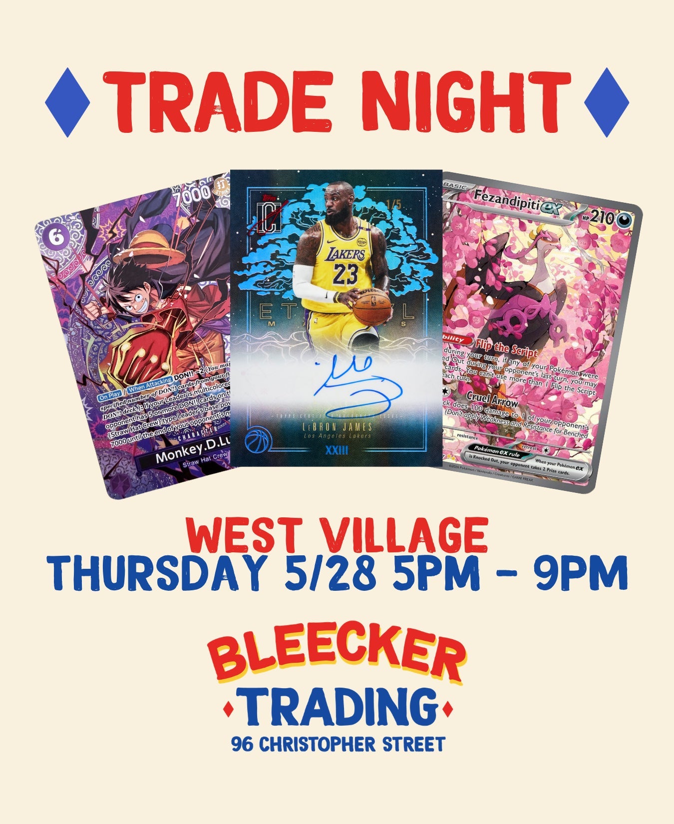 Trade Night (WV) | May 28th 5 PM - 9 PM