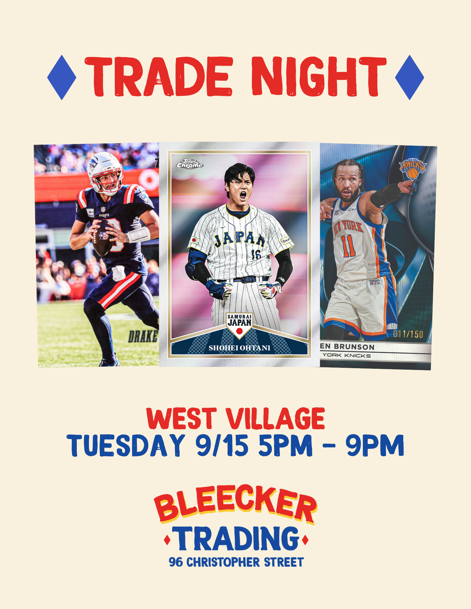 Trade Night (WV) | September 15th 5 PM - 9 PM