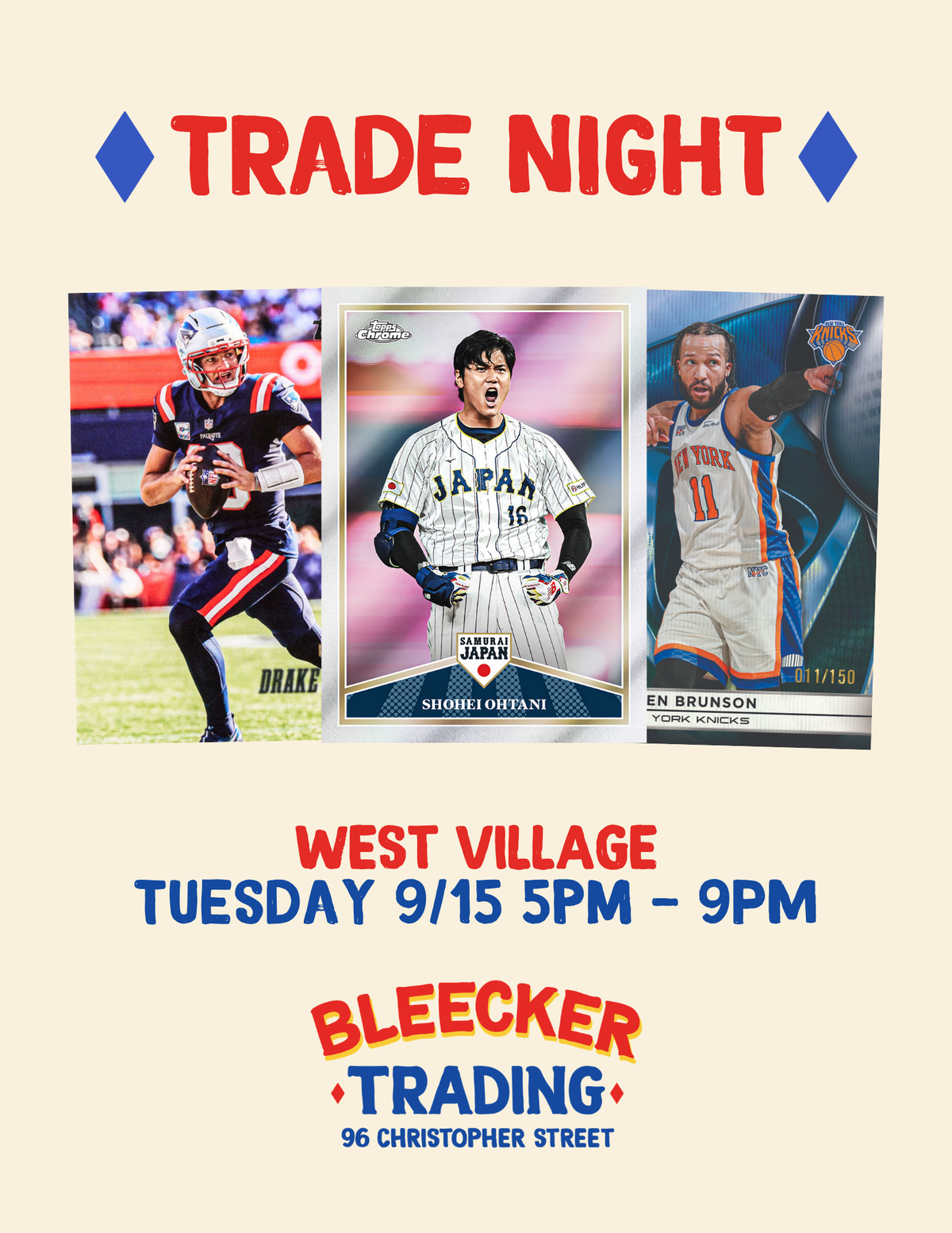 Trade Night (WV) | September 15th 5 PM - 9 PM