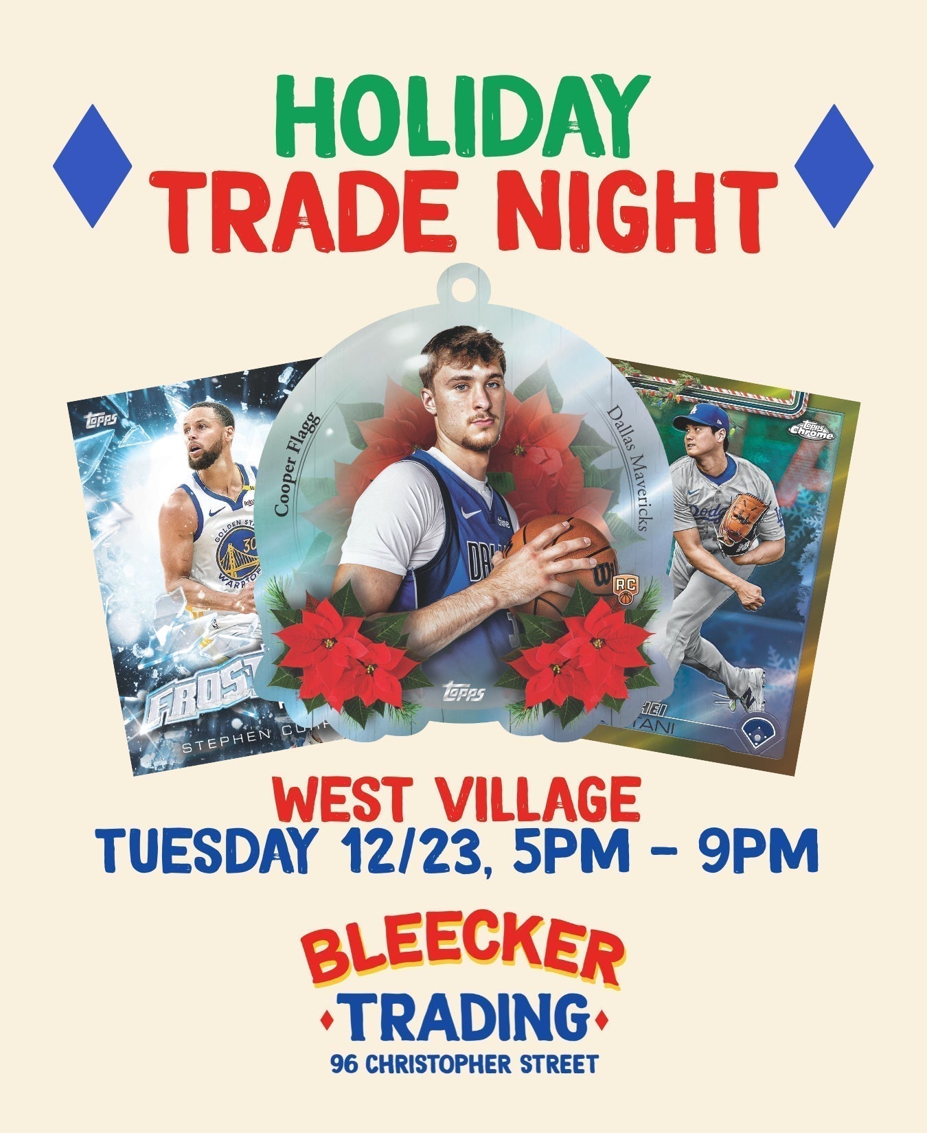 Holiday Trade Night | December 23rd 5 PM - 9 PM