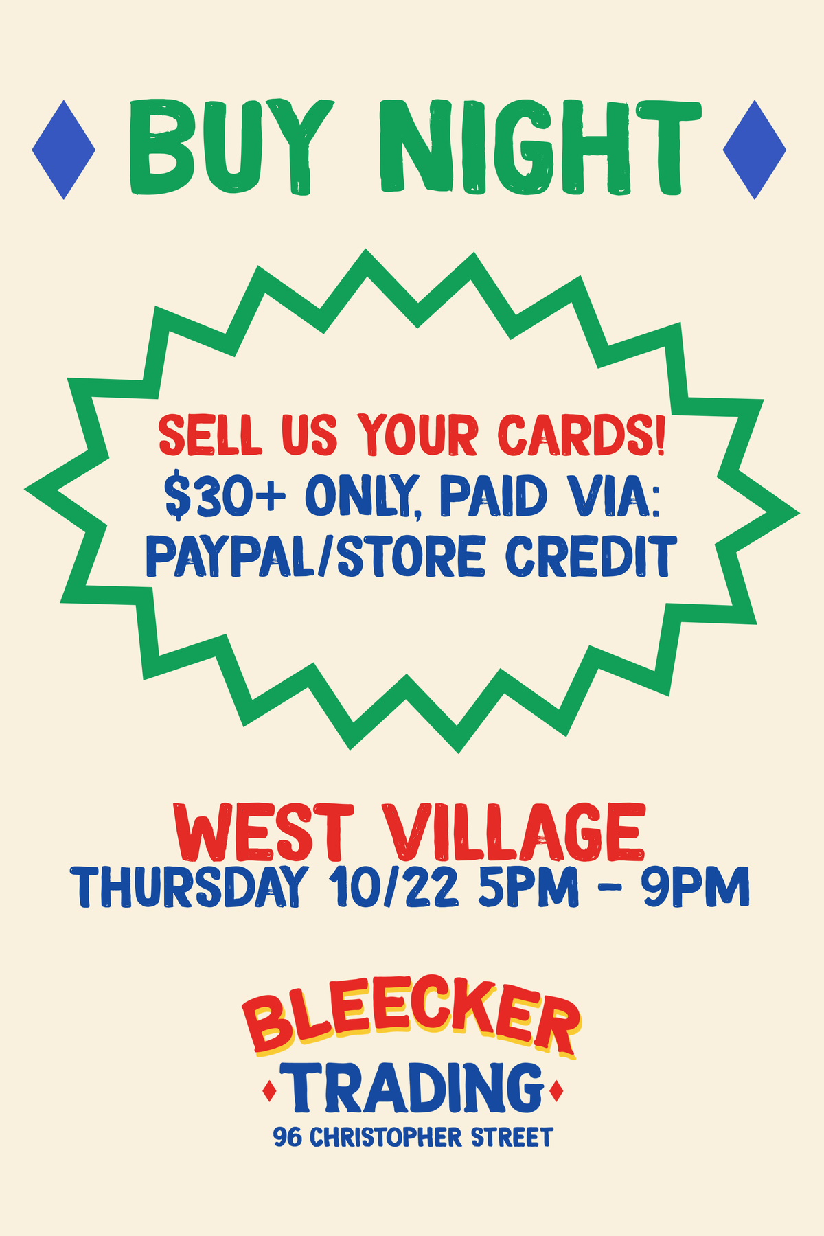 Buy Night (WV) | October 22nd 5 PM - 9 PM