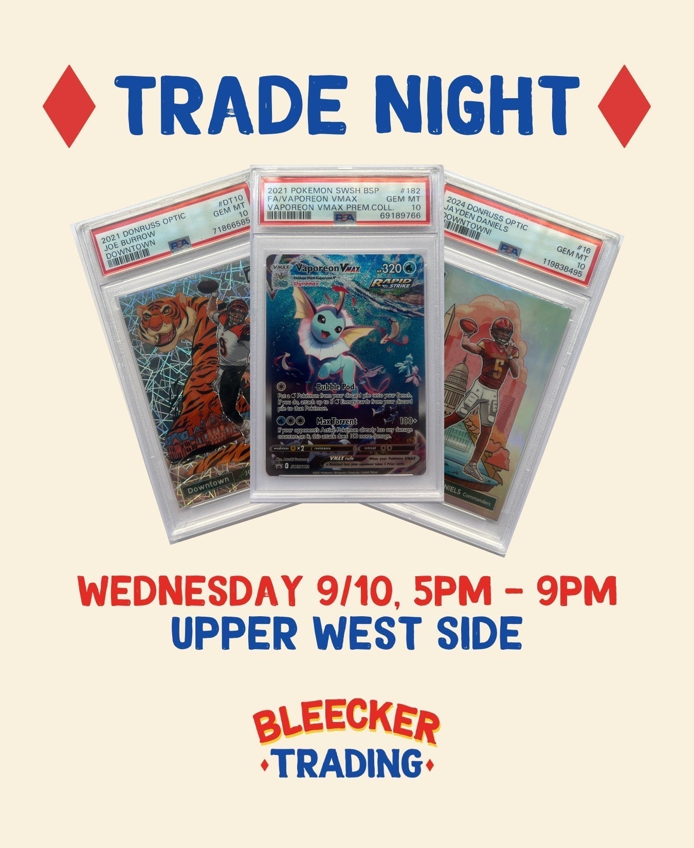 TRADE NIGHT | September 10TH 5 PM - 9 PM