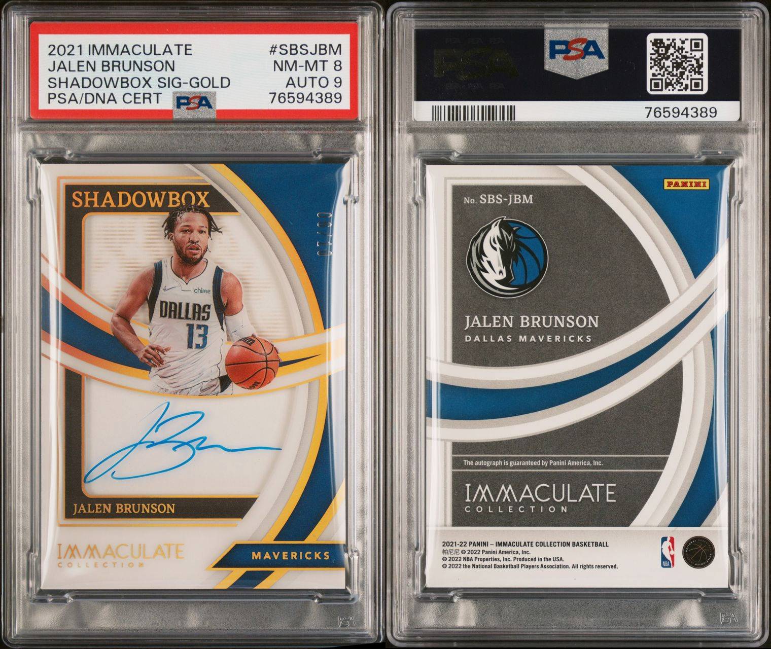 Jalen Brunson Basketball Cards