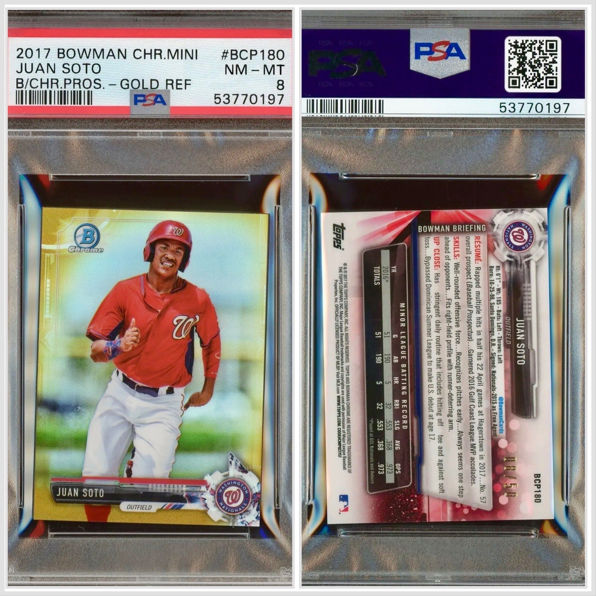 Juan Soto Baseball Cards