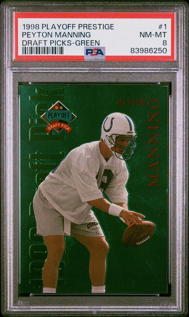 Peyton Manning Football Cards