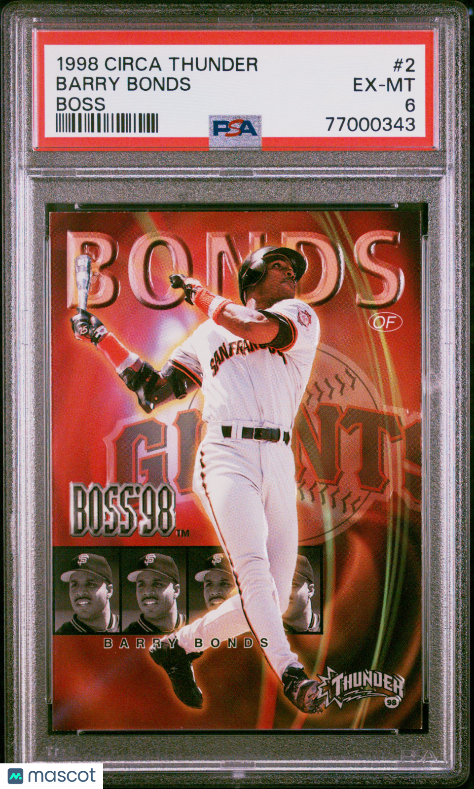 Barry Bonds Baseball Cards