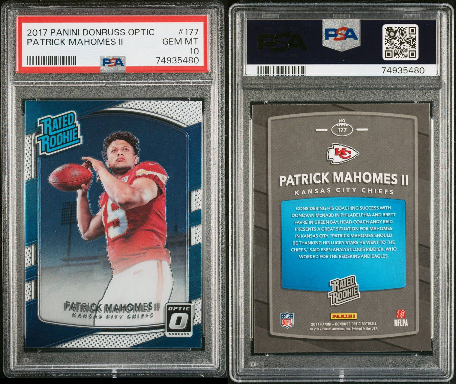 Patrick Mahomes II Football Cards