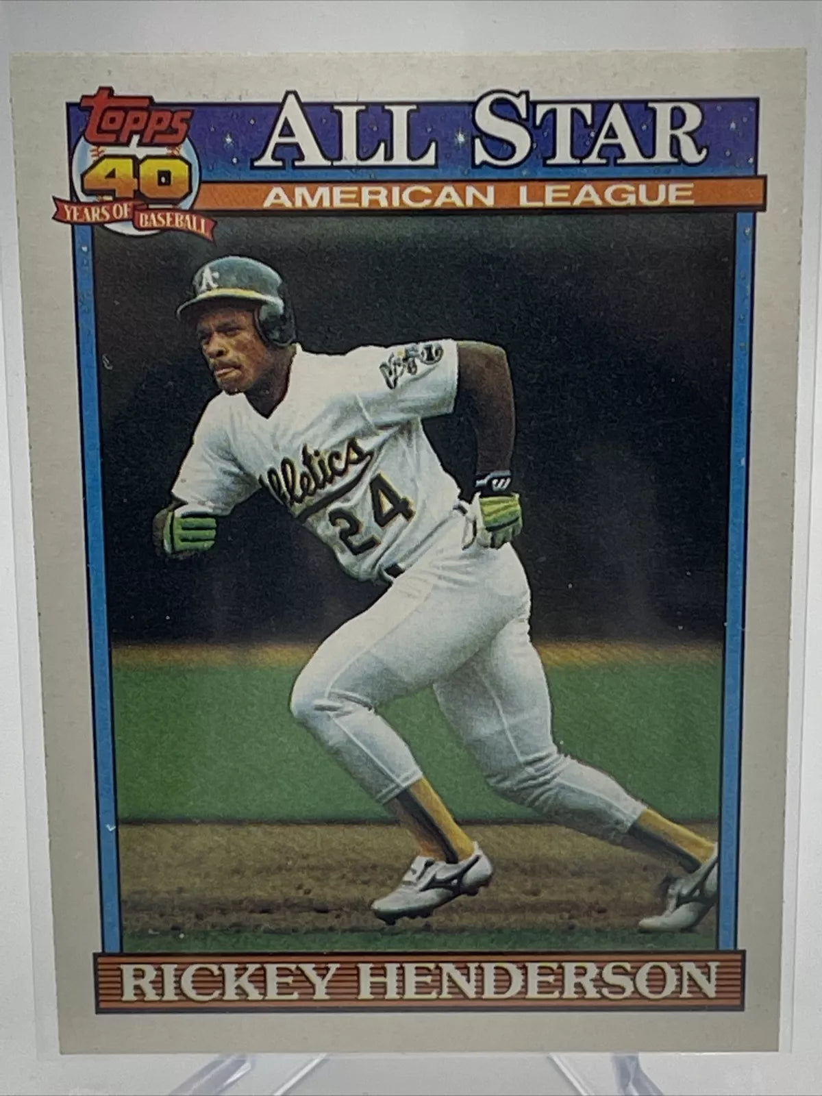 Rickey Henderson Baseball Cards