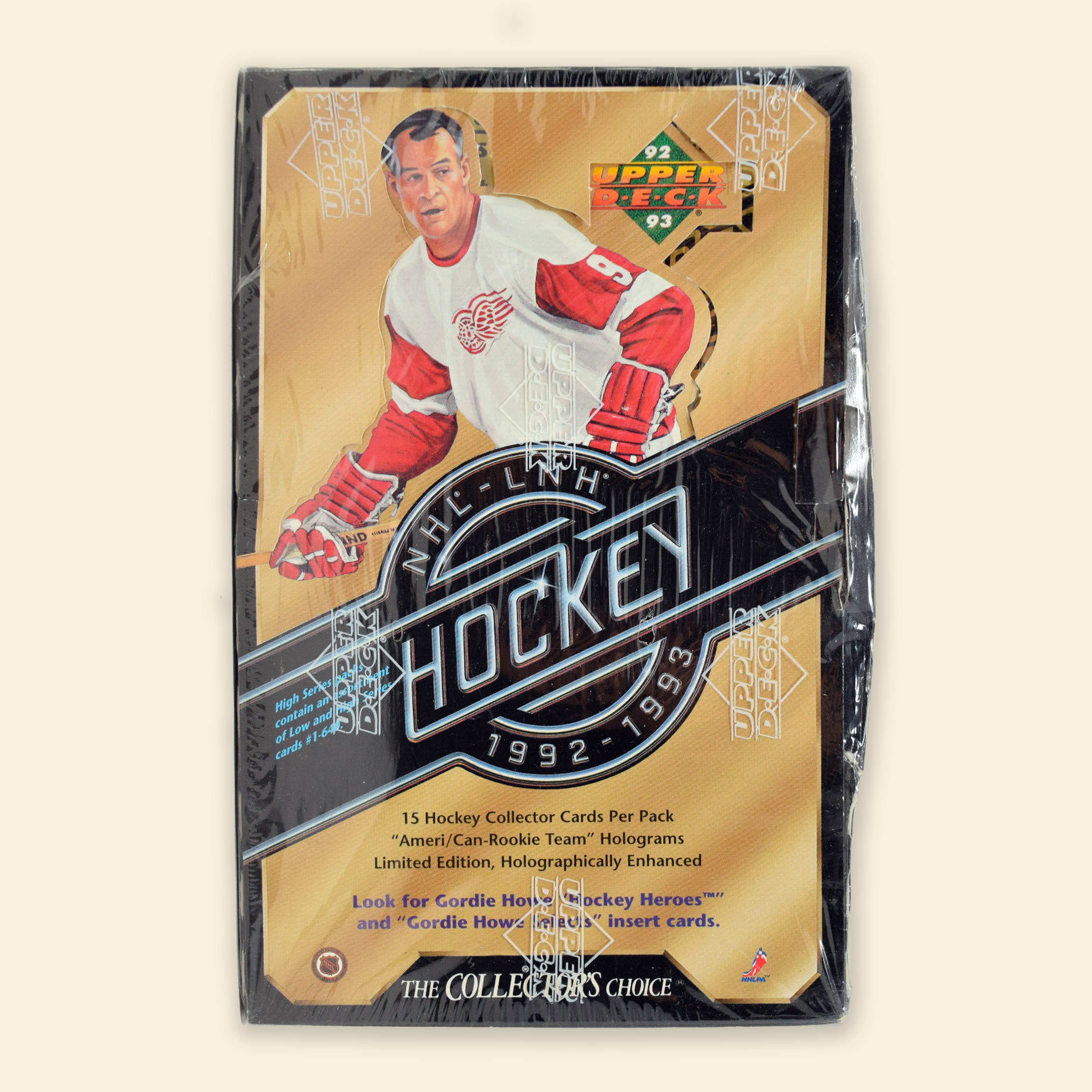 1992-93 Upper Deck Series 2 Hockey Sealed Hobby Box