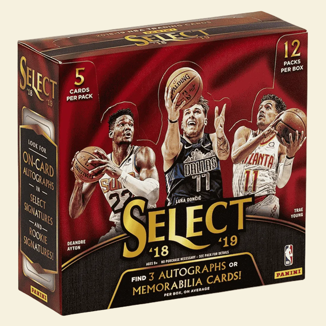 2018-19 Panini Select Basketball Hobby Box