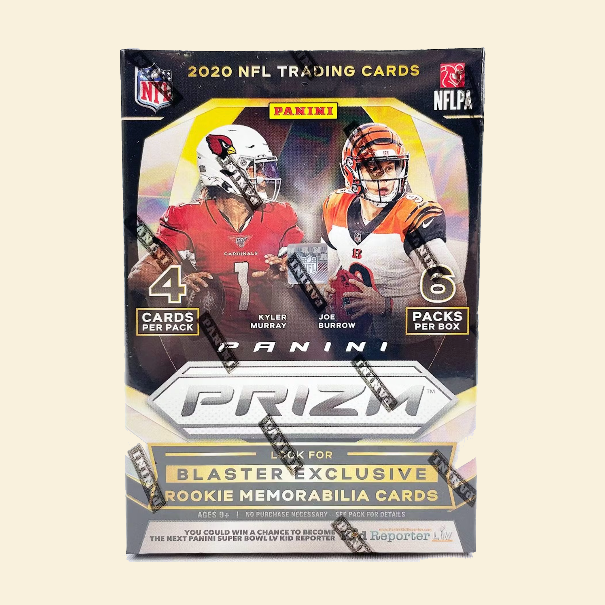 2020 Panini Prizm Football Sealed Blaster Box *Burrow, Hurts, Herbert, Tua, Love