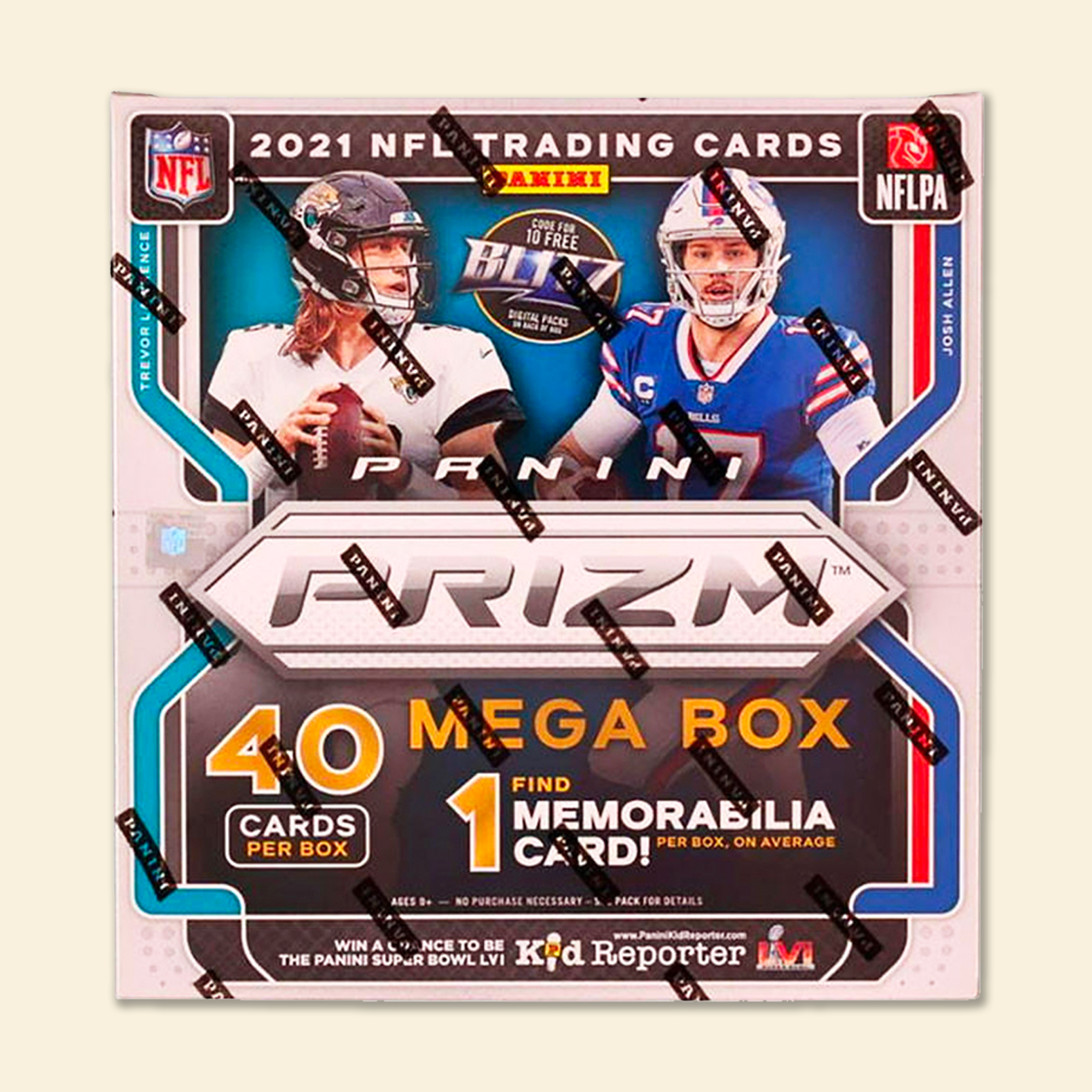 2021 Panini Prizm Football Sealed Mega Box