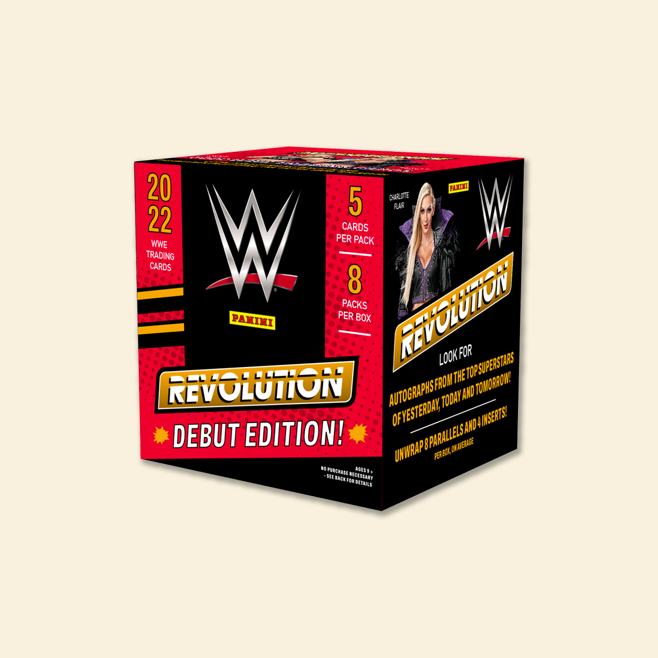 2022 Panini Revolution WWE Wrestling Sealed Hobby Box