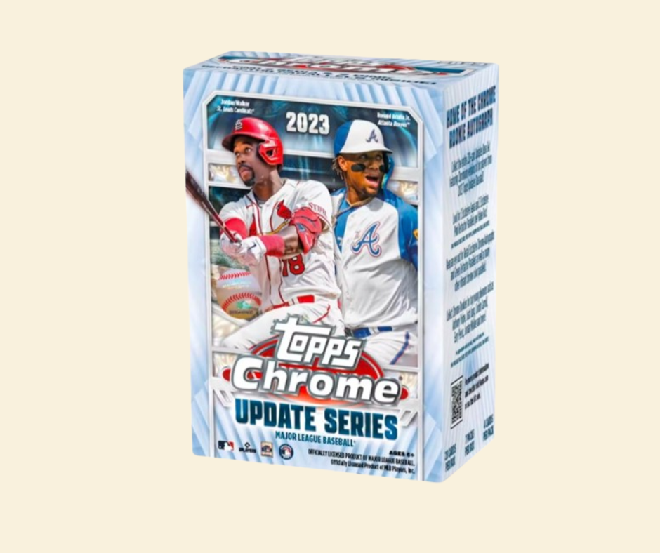 2023 Topps Chrome Update Baseball Sealed Blaster Box