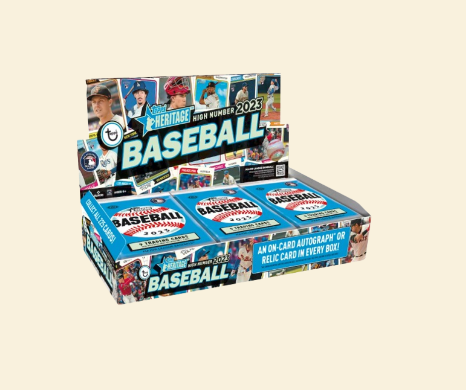 2023 Topps Heritage High Number Baseball Hobby Box