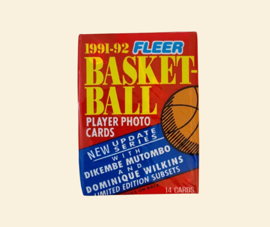 1PK 1991-92 Fleer Basketball Pack